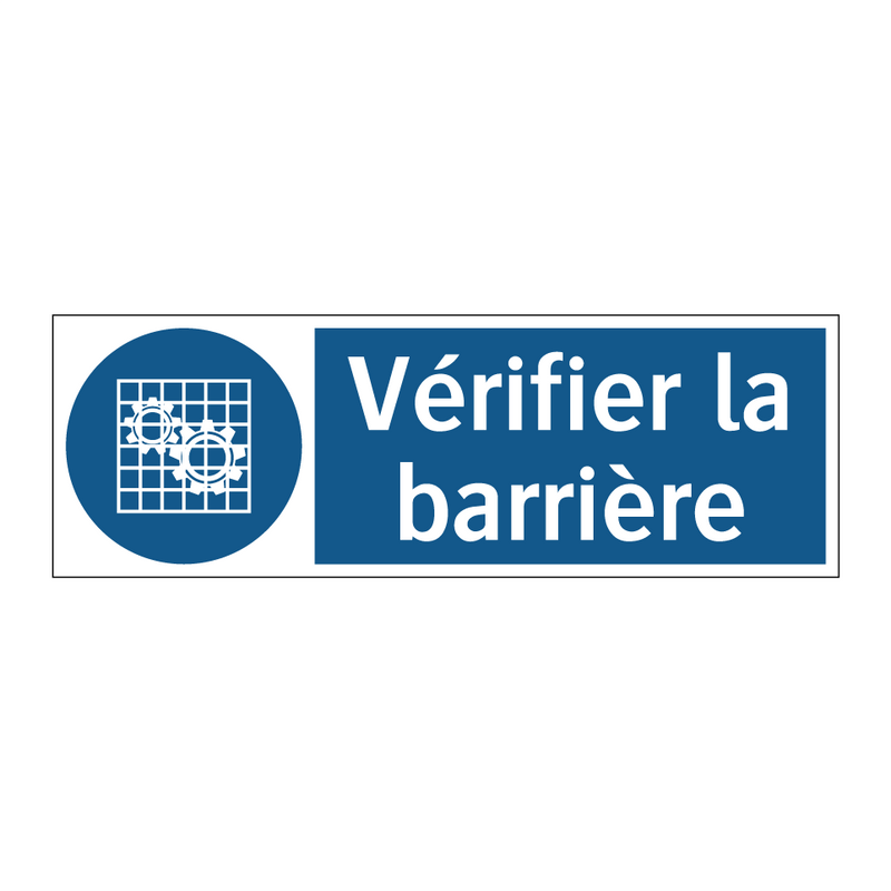 Vérifier la barrière