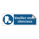 Veuillez rester silencieux