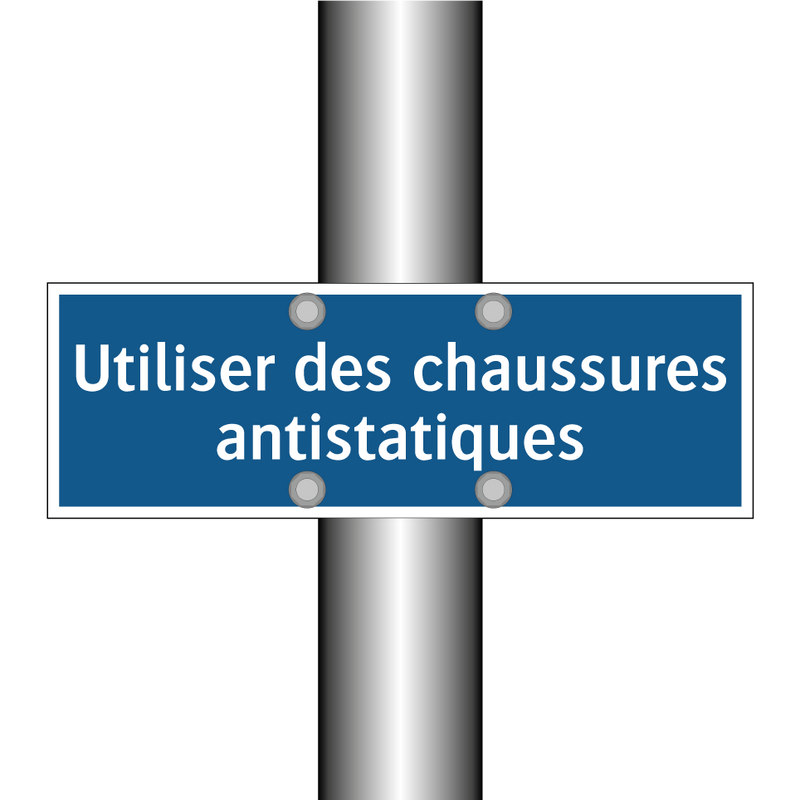 Utiliser des chaussures antistatiques