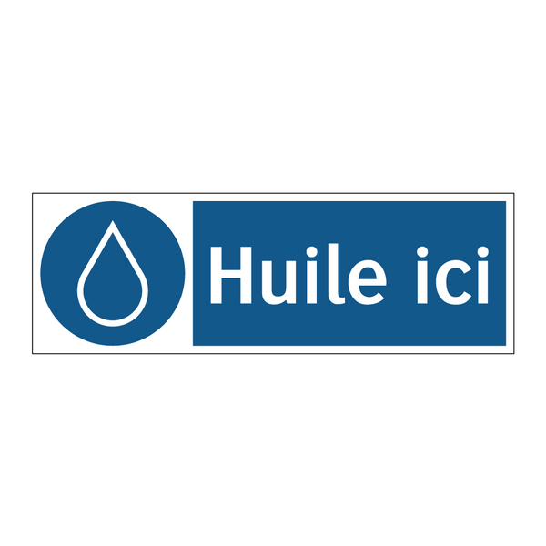 Huile ici