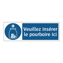 Veuillez insérer le pourboire ici