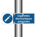 Cigarettes électroniques autorisées