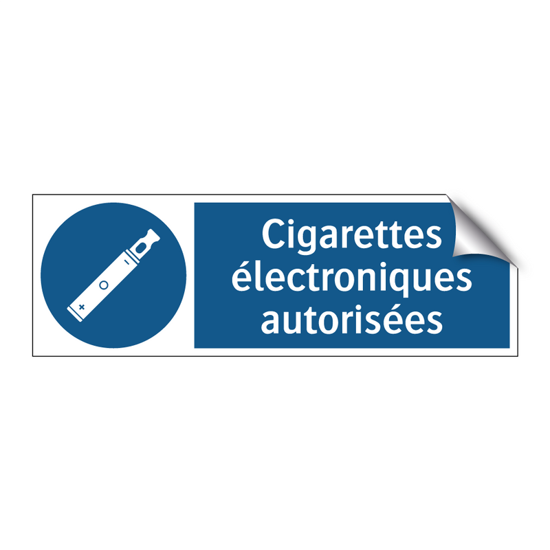 Cigarettes électroniques autorisées