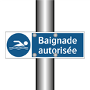 Baignade autorisée