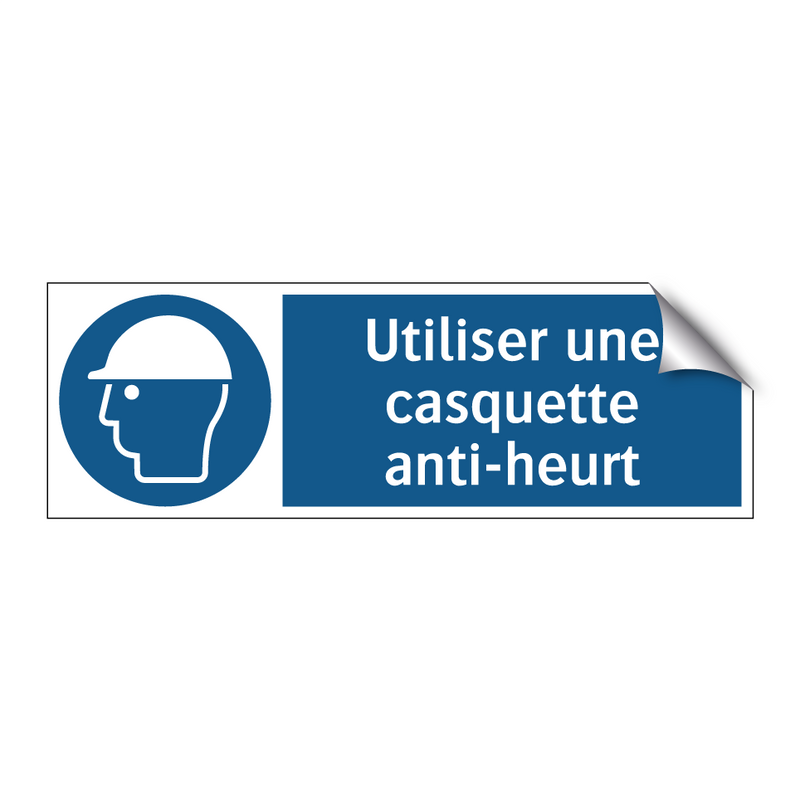 Utiliser une casquette anti-heurt