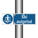 Ski autorisé