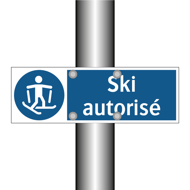 Ski autorisé