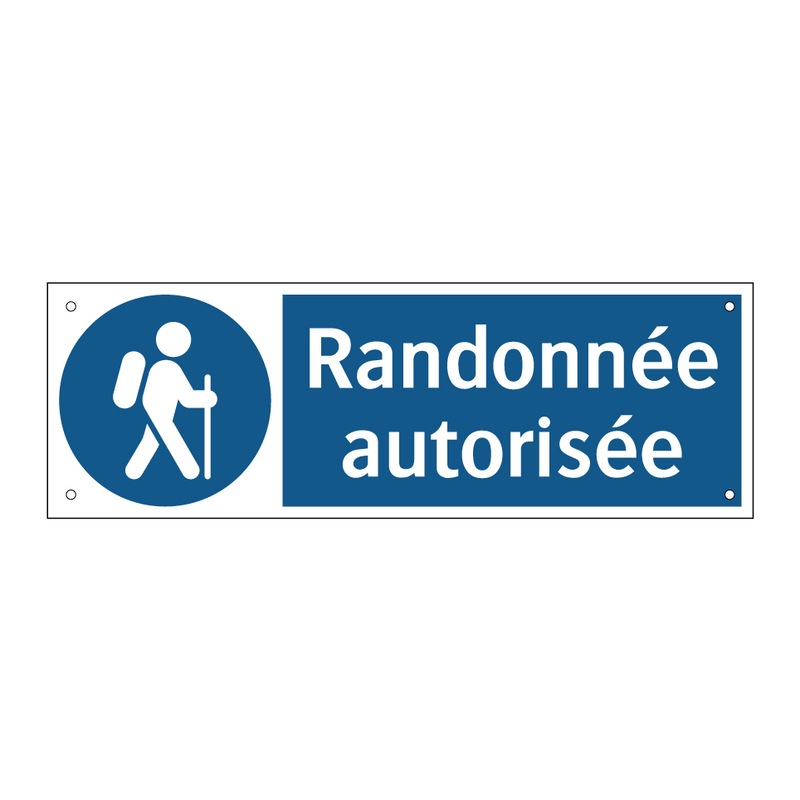 Randonnée autorisée