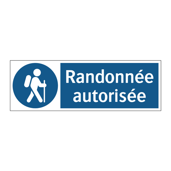 Randonnée autorisée