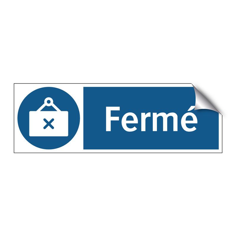 Fermé