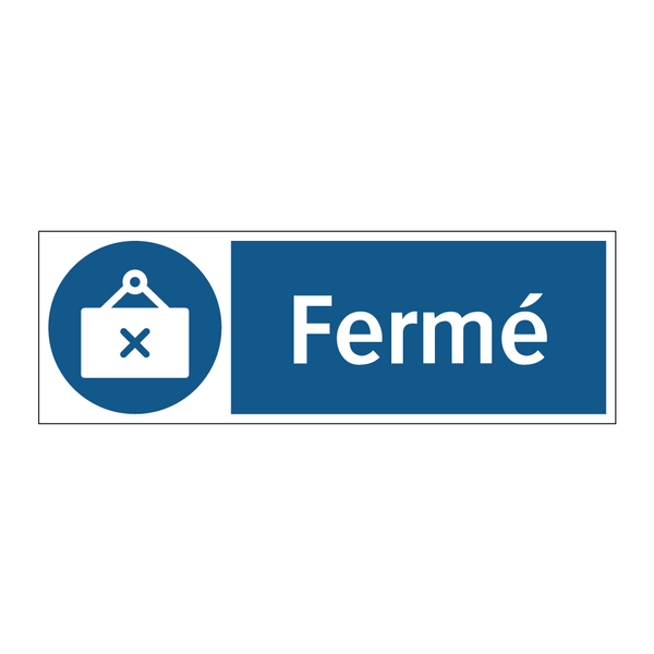 Fermé