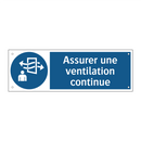 Assurer une ventilation continue