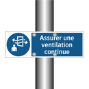Assurer une ventilation continue