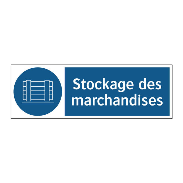 Stockage des marchandises