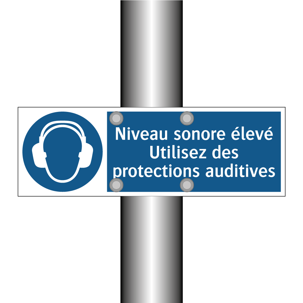 Niveau sonore élevé Utilisez des protections auditives