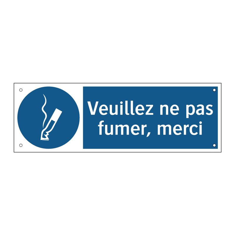 Veuillez ne pas fumer, merci