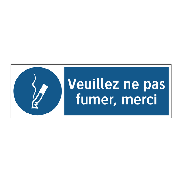 Veuillez ne pas fumer, merci