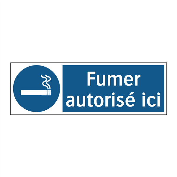 Fumer autorisé ici