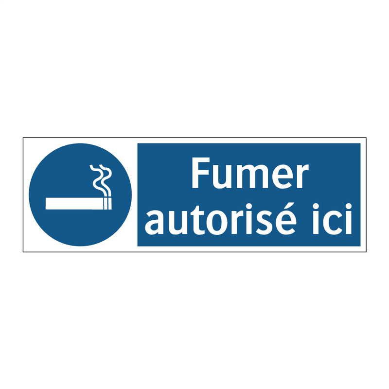 Fumer autorisé ici