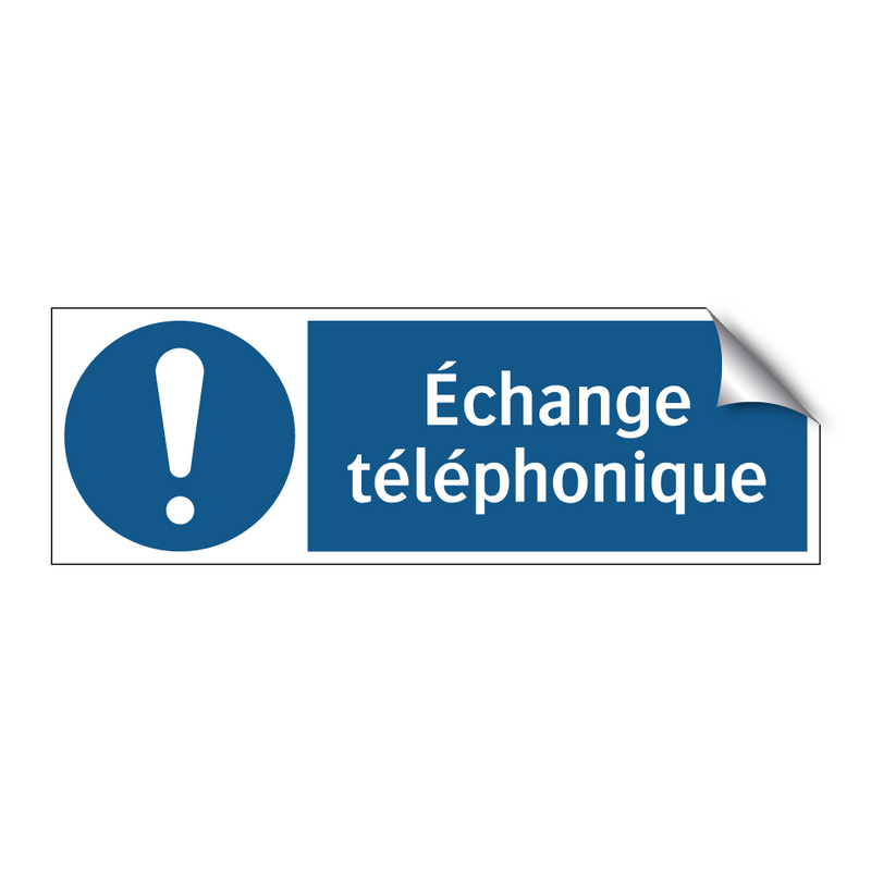 Échange téléphonique