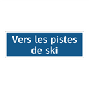 Vers les pistes de ski