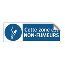 Cette zone est NON-FUMEURS