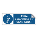 Cette association est SANS TABAC