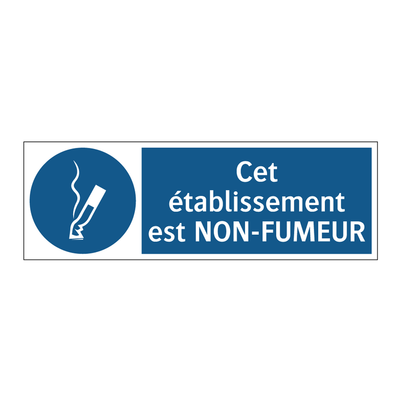 Cet établissement est NON-FUMEUR