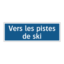 Vers les pistes de ski
