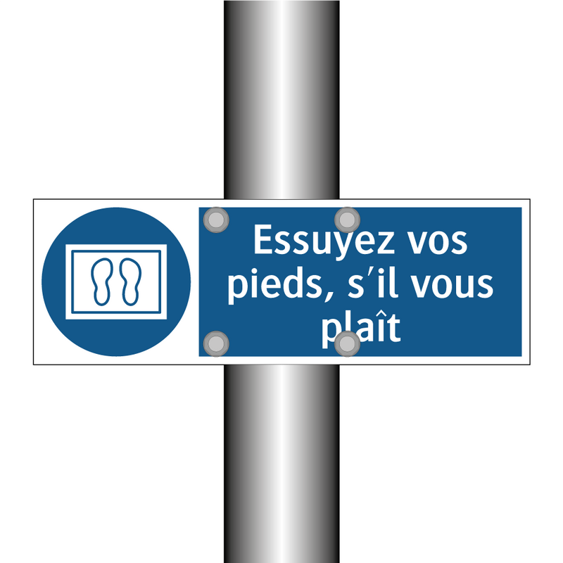 Essuyez vos pieds, s'il vous plaît