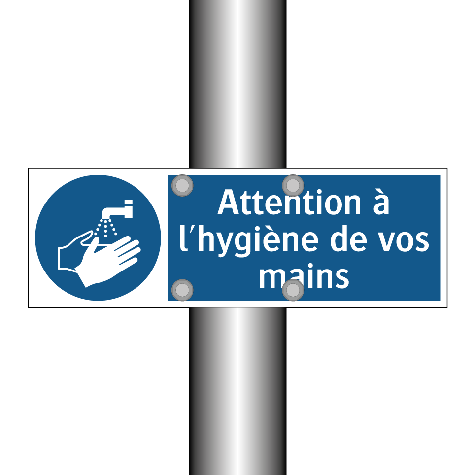 Attention à l'hygiène de vos mains