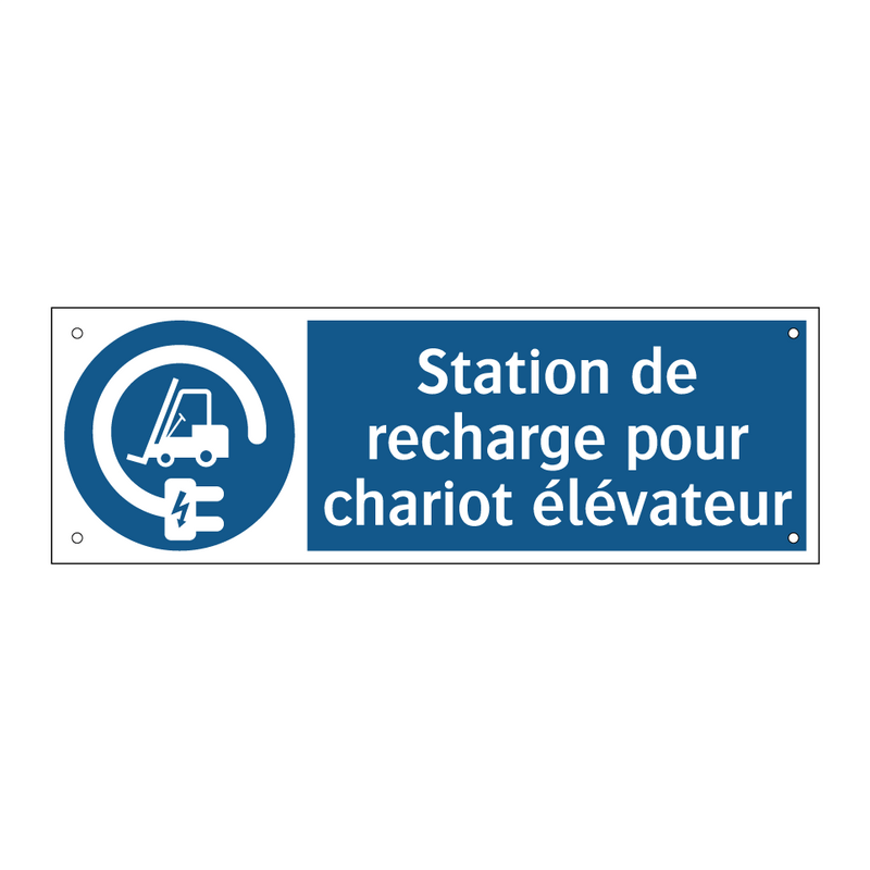 Station de recharge pour chariot élévateur