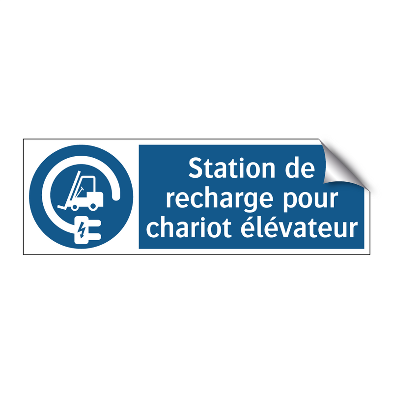 Station de recharge pour chariot élévateur