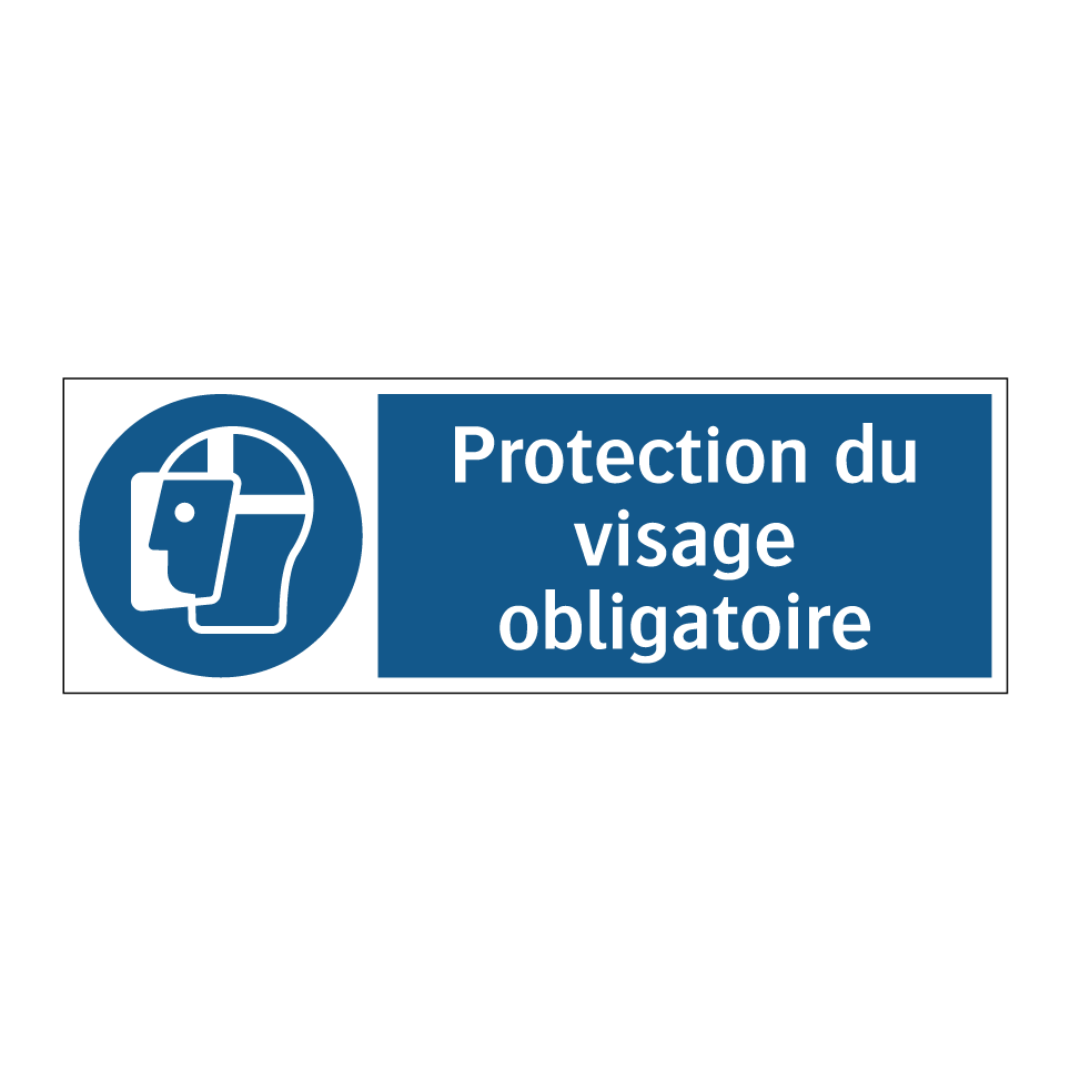 Protection du visage obligatoire