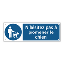 N'hésitez pas à promener le chien