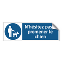 N'hésitez pas à promener le chien