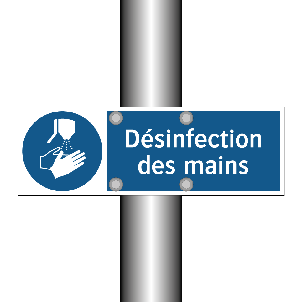 Désinfection des mains
