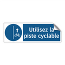 Utilisez la piste cyclable