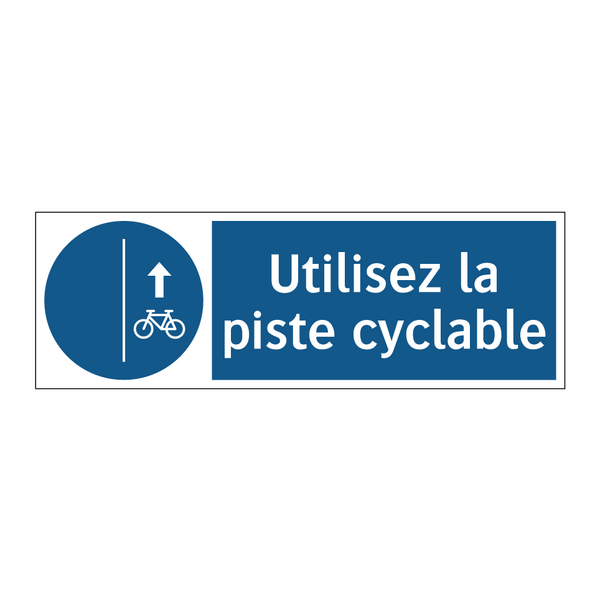 Utilisez la piste cyclable