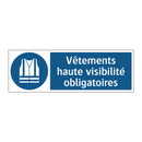 Vêtements haute visibilité obligatoires
