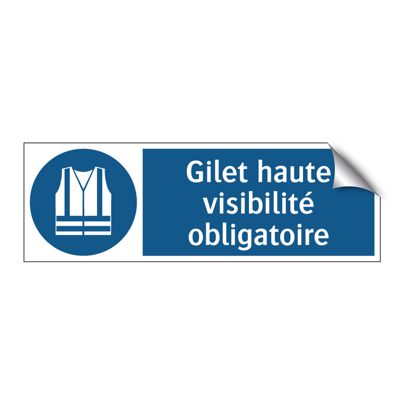 Gilet haute visibilité obligatoire