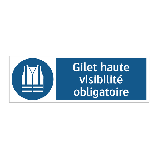 Gilet haute visibilité obligatoire