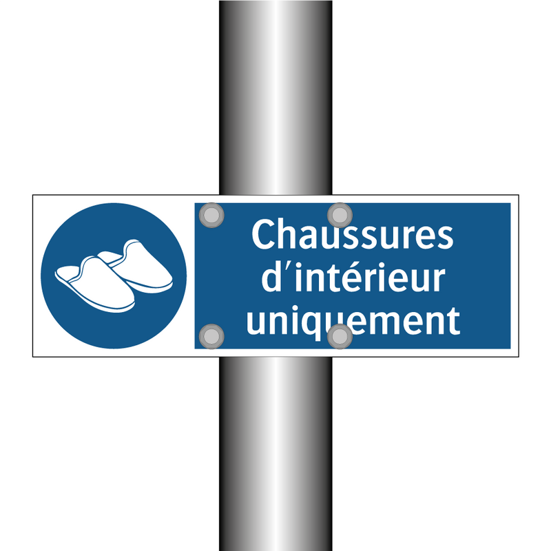 Chaussures d'intérieur uniquement