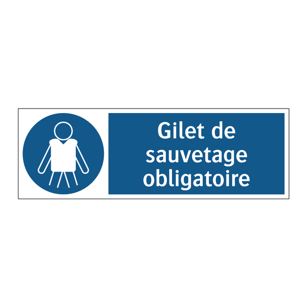 Gilet de sauvetage obligatoire