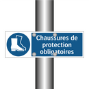 Chaussures de protection obligatoires