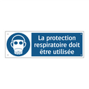 La protection respiratoire doit être utilisée