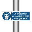 La protection respiratoire doit être utilisée