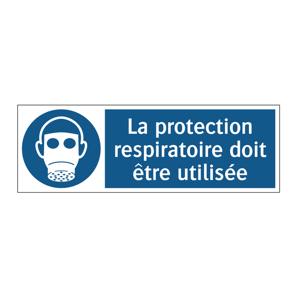 La protection respiratoire doit être utilisée