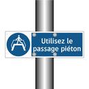 Utilisez le passage piéton