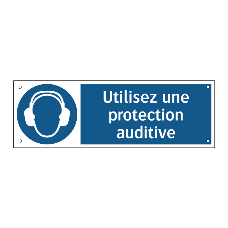 Utilisez une protection auditive
